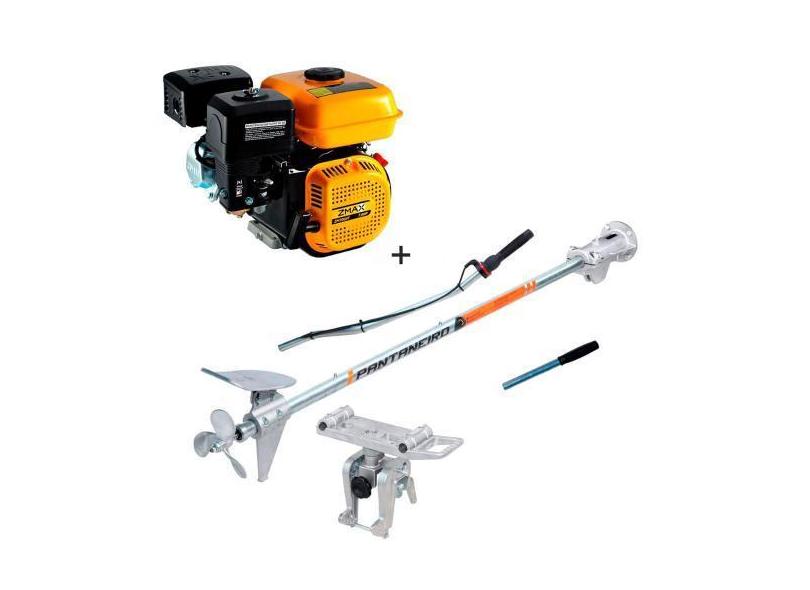 Rabeta Master Plus Pantaneiro 1,7M Motor Zmax 7,0 Cv Zm70g4t