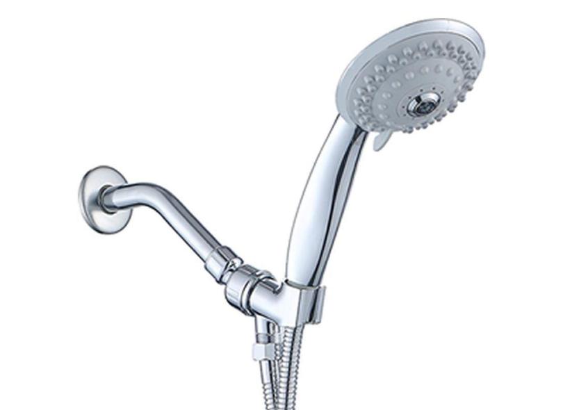 Chuveiro  Ducha  De Mão Luxo Cromado Com 5 Funções