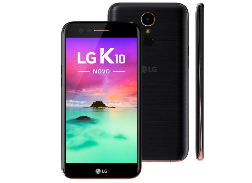Smartphone LG K10 2017 32GB 2 Chips Android 7.0 (Nougat) 3G 4G Wi-Fi