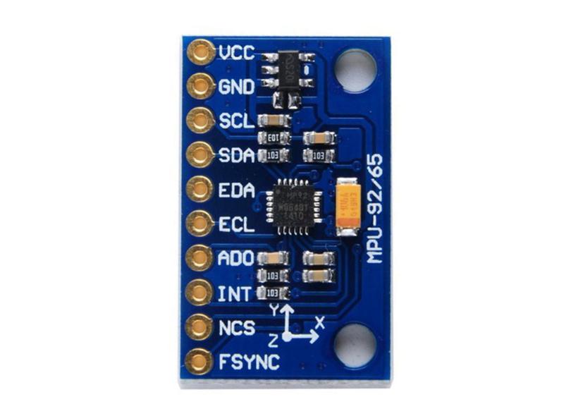 Mpu 9250 spi / iic 9-Axis Attitude Module Accelerator Magnetometer ...