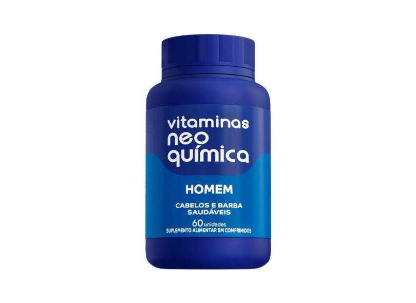 Vitamina Neo Química Homem 60 comprimidos Neoquimica 60 Comprimidos com ...