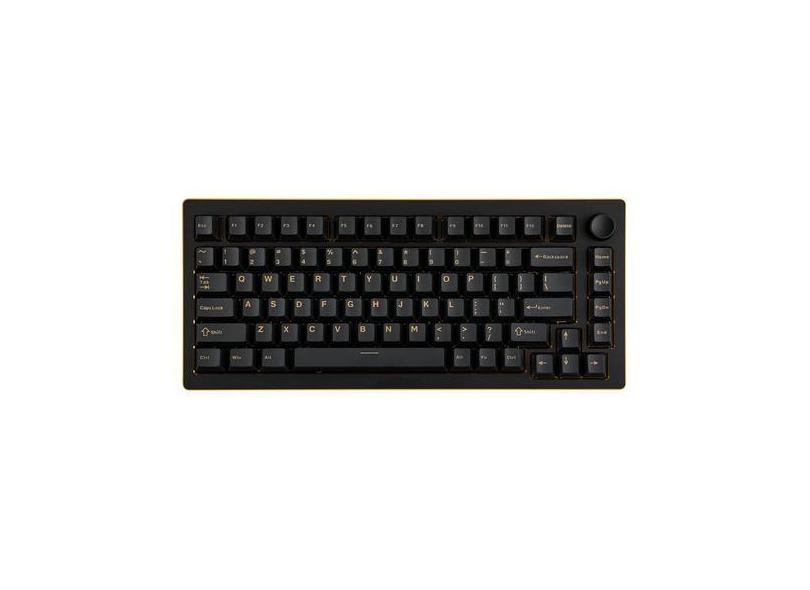 Teclado para jogos EPOMAKER Tide75 atualizado QMK/VIA Wireless