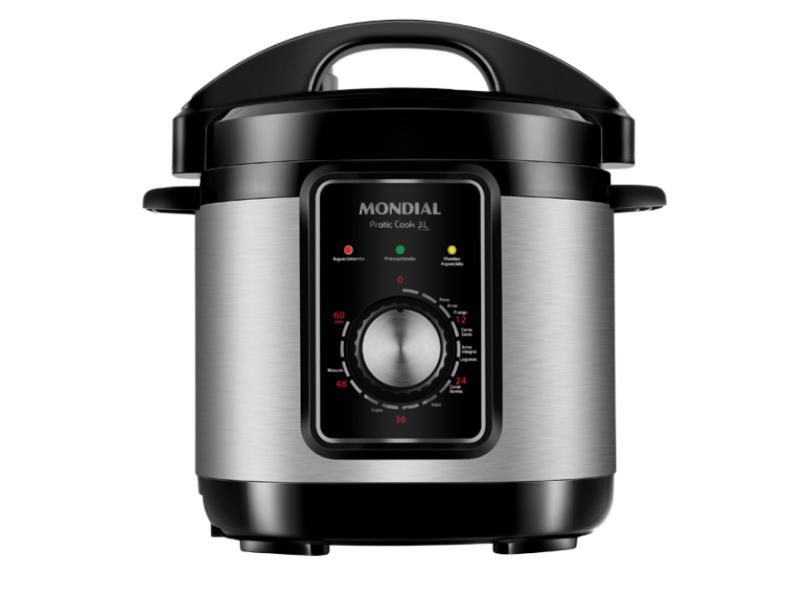 Panela de Pressão Elétrica 3 l - Mondial Pratic Cook PE-47