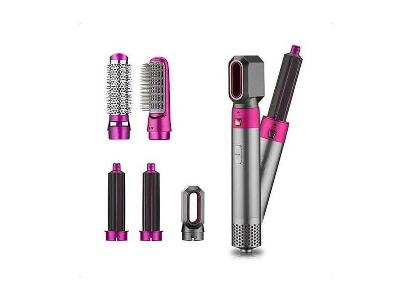 Escova Modeladora 5X1 Multiuso: Liso Perfeito Em Qualquer Voltagem - V