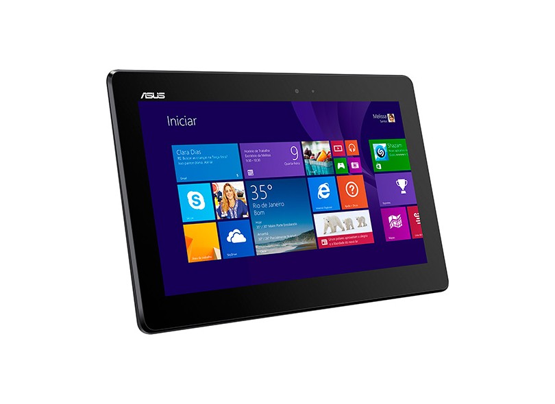 Notebook Conversível Transformer Book Quad-Core Processor 2 GB de RAM 10.1 " Touchscreen Windows 8.1