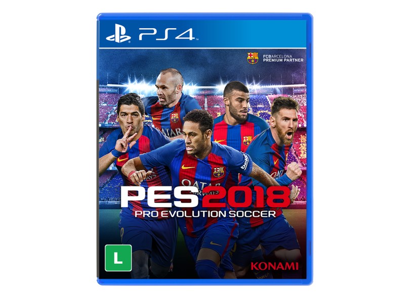 Jogo Pro Evolution Soccer 2018 PS4 Konami