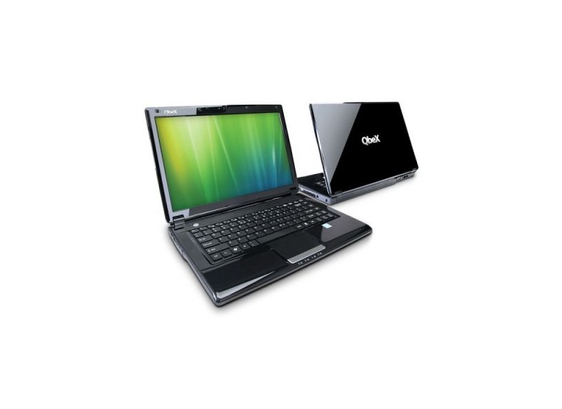 Notebook Qbex 2GB HD 320GB Intel Core i3 350M Linux