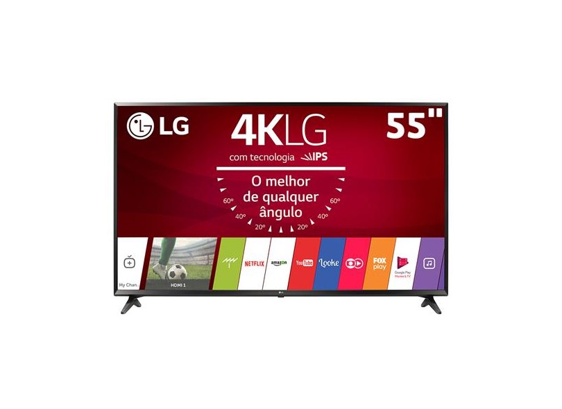Smart TV TV LED 55 " LG 4K 55UJ6300