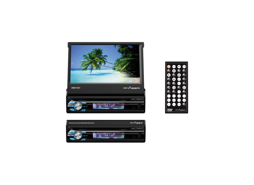 DVD Player Automotivo Phaser Kinno ARD7201