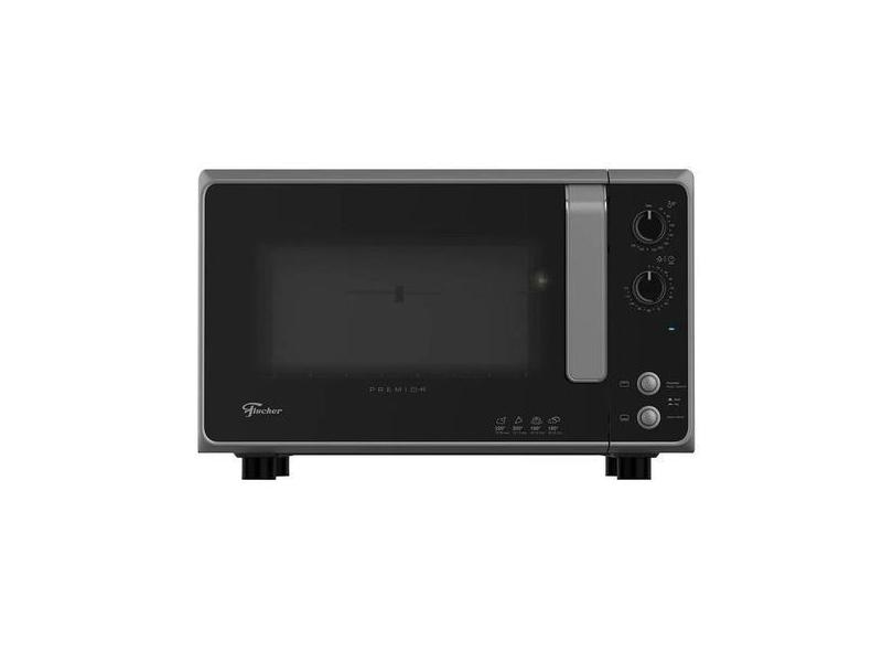 Forno Elétrico Fischer 48 Litros Premier Prata - 220 Volts Forno bancada 48L