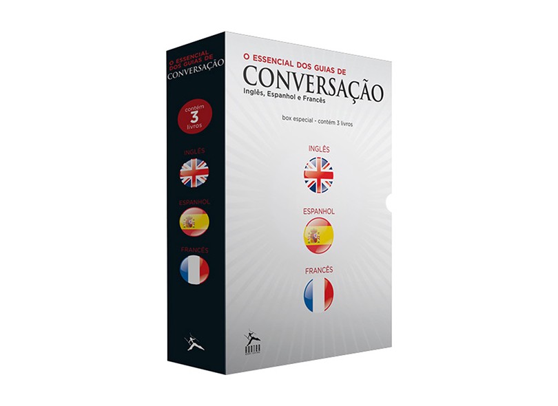 Box Especial - O Essencial dos Guias de Conversação: Inglês, Espanhol, Francês (3 Livros) - Diversos - 9788565042260