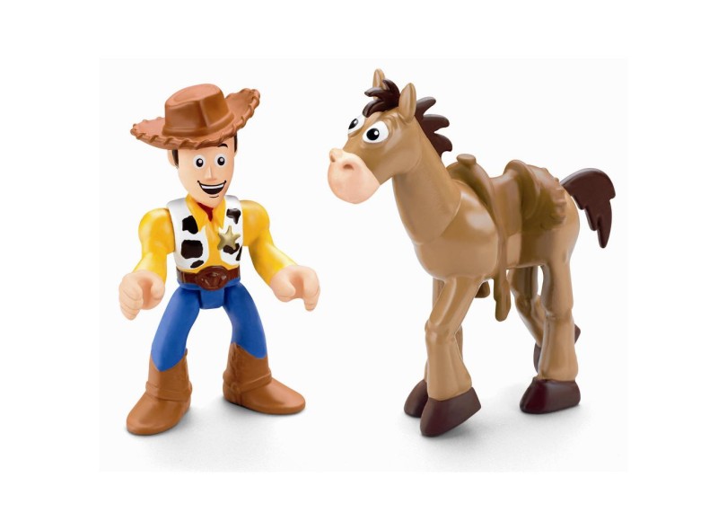 Boneco Imaginext Woody e Bala no Alvo - Mattel