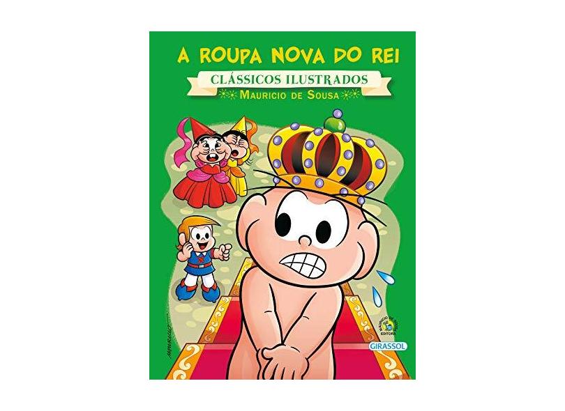 A Roupa Nova Do Rei - Para Colorir - Turma Da Monica 9788539422845 - SBS