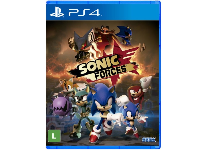 Jogo Sonic Forces PS4 Sega