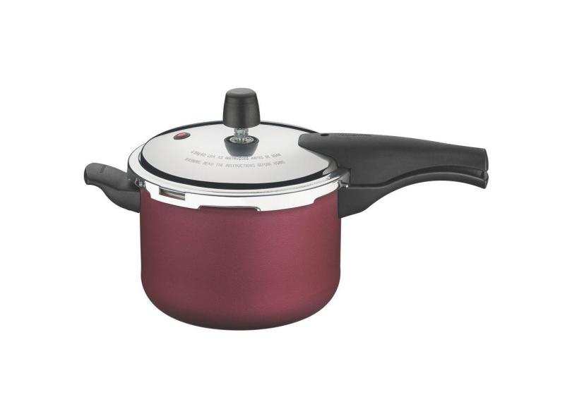 Panela de Pressão Vancouver 4,5 Litros Alumínio Cereja - Tramontina 