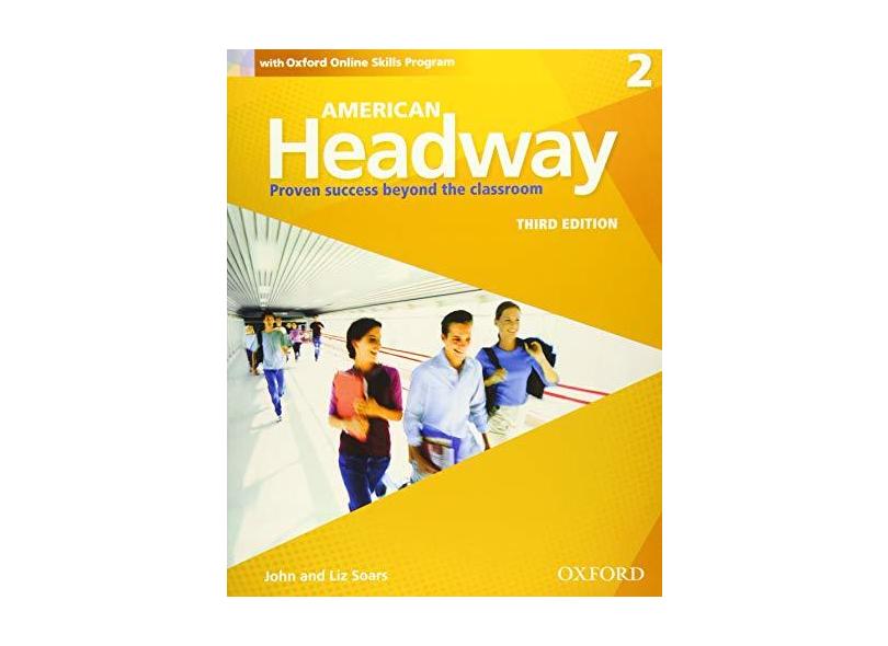 American Headway 2 - Students Book + Oxford Online Skills Program Pack - John Soars; Liz Soars - 9780194725880