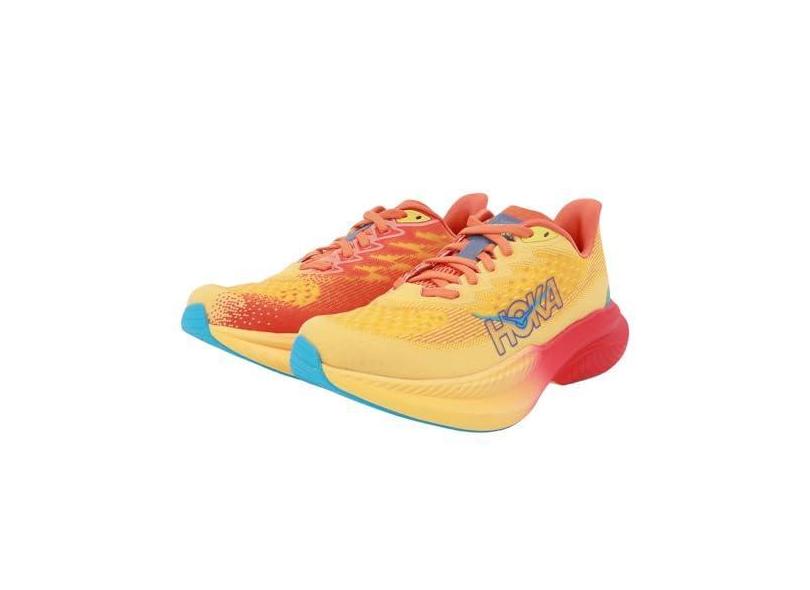 HOKA ONE ONE Tênis feminino Mach 6, Poppy Squash, 36