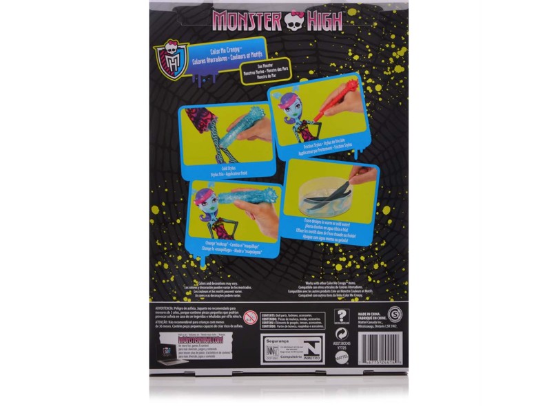 Boneca Monster High Conjunto Crie seu Monstro do Mar Mattel