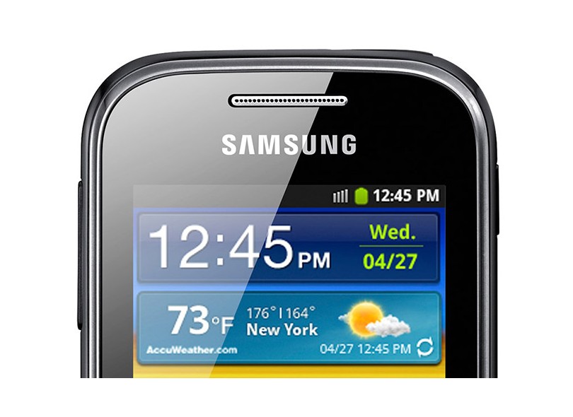 Smartphone Samsung Galaxy Pocket S5300 Câmera 2,0 Megapixels Desbloqueado 3 GB Android 2.3 (Gingerbread) 3G Wi-Fi