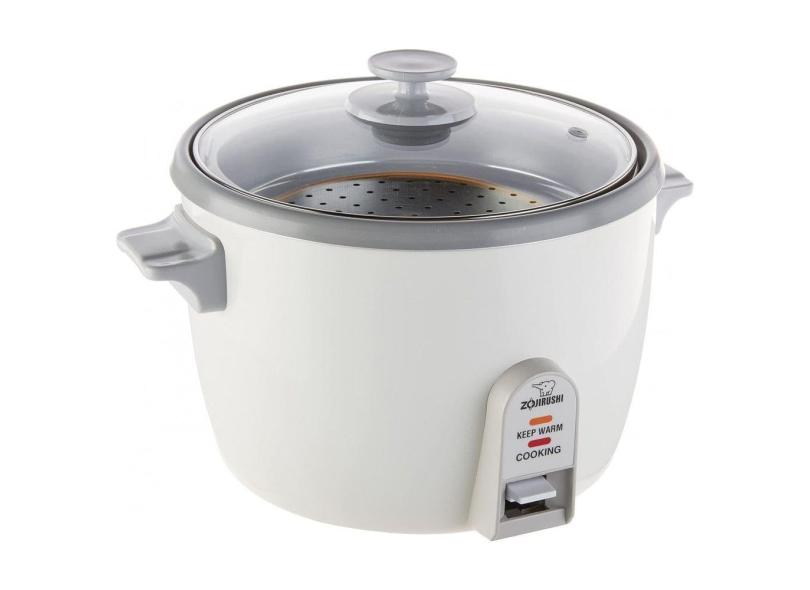 Panela de Arroz Elétrica 2.4L com Função Manter Aquecido, 600W, Branca, 110v, ZOJIRUSHI NHS 18, Branco