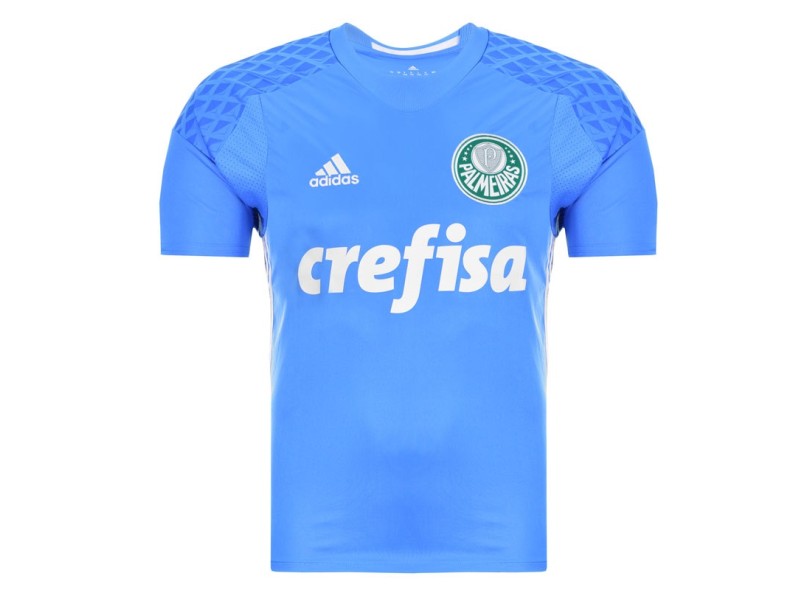 Camisa Goleiro infantil Palmeiras I 2016 sem Número Adidas