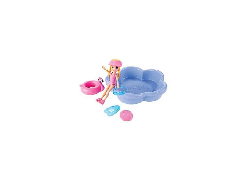 Boneca Polly Pocket Festa No Jardim com Piscina