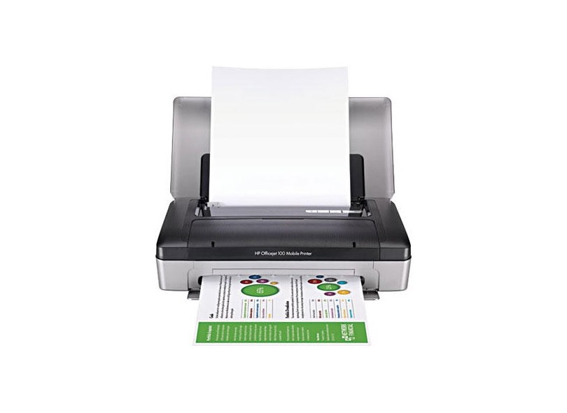Impressora HP Officejet Officejet 100 Jato de Tinta Colorida Sem Fio