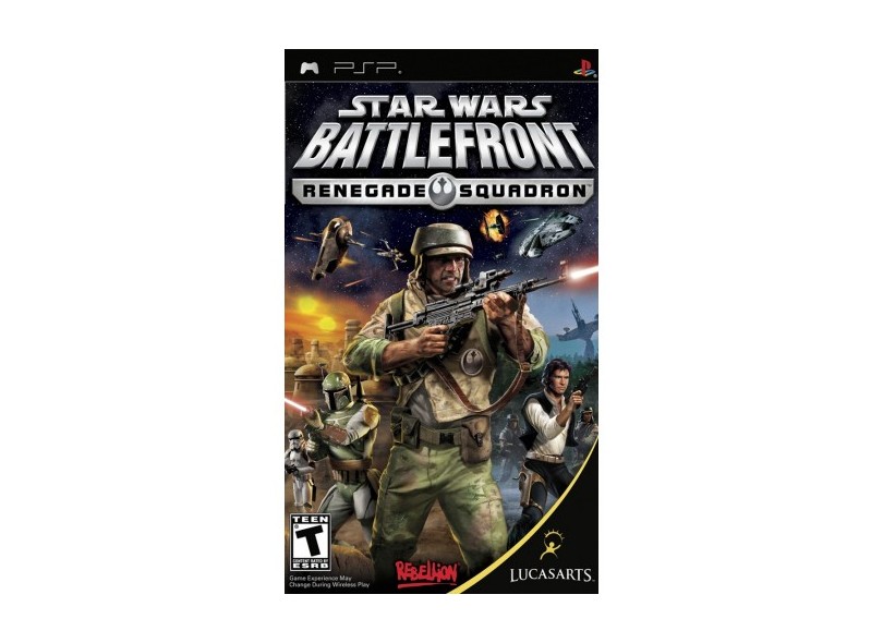 Jogo Star Wars Battlefront Renegade Squadron LucasArts PSP