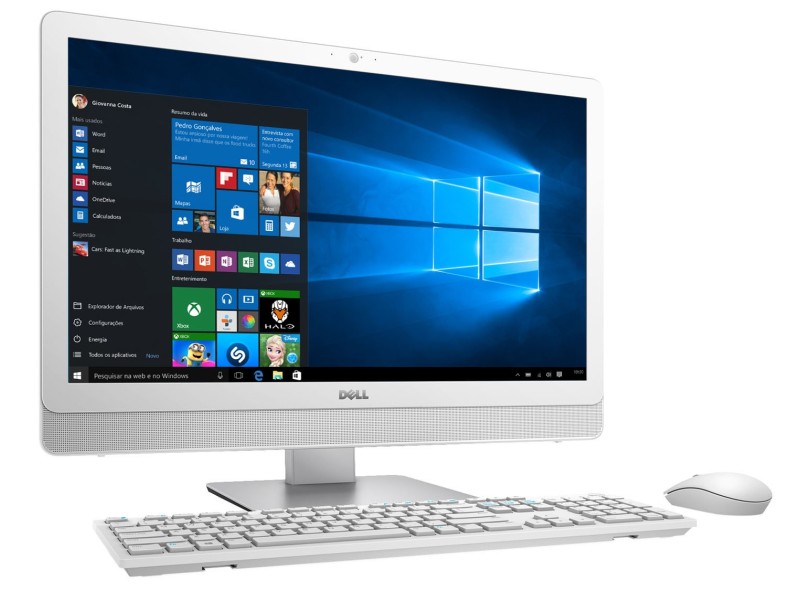 All in One Dell Inspiron 3000 Intel Core i5 6200U 4 GB 1 TB Windows 10 IONE-3459-A20