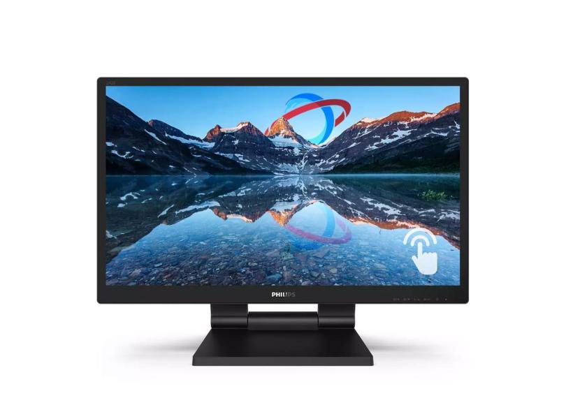 Monitor 23.8 Touch Philips 242B9T - Full HD IPS - Inclinação até 90° - VESA - HDMI/VGA/DVI e DP