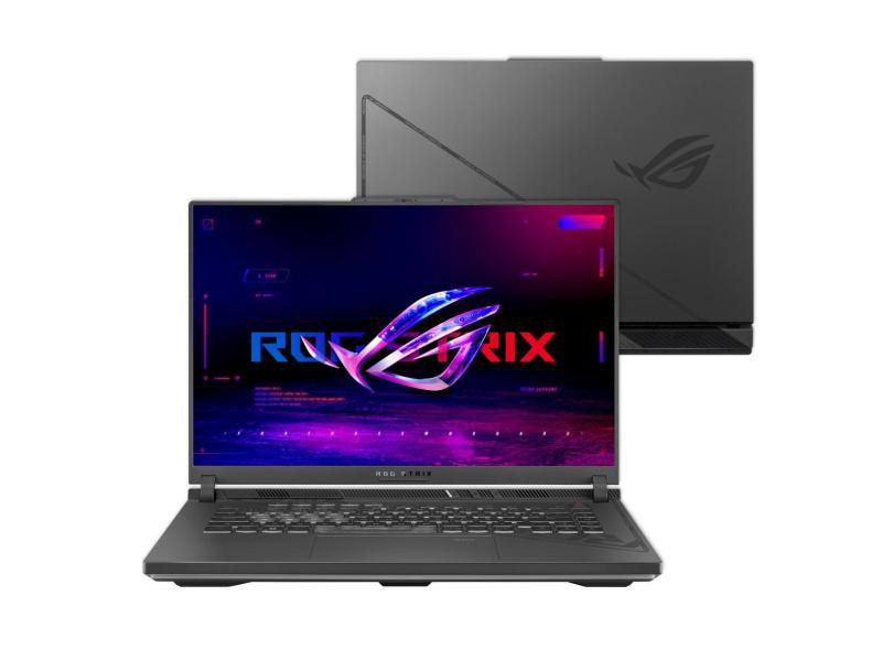 Notebook Gamer Rog Strix G16 G614ju Nvidia Rtx 4050 Intel Core I7 13650Hx 16Gb Ram 512Gb Ssd Tela 16&Quot; 165Hz Eclipse Gray - N3380