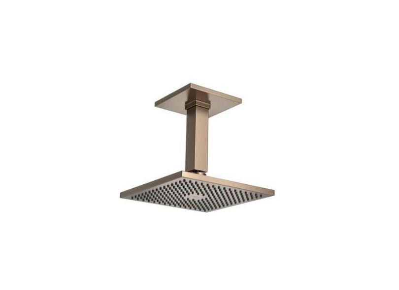Chuveiro com Tubo de Teto Quadrado Corten - DECA METAIS