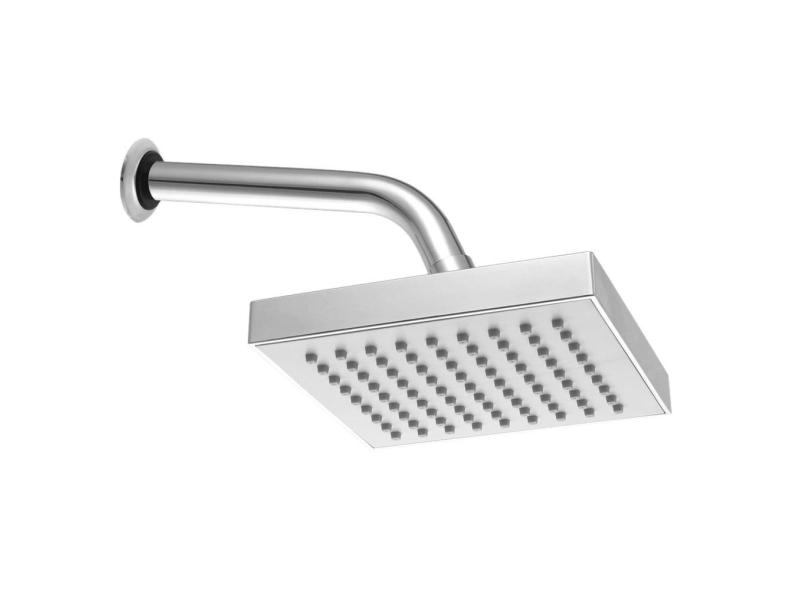 Ducha de Parede Cano de Metal 15cm e Bojo em ABS Athena Plus 1964 BL Meber Metais Cromado