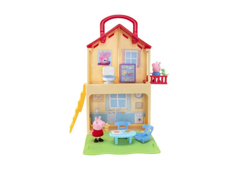 Peppa Pig Casa Com Jardim