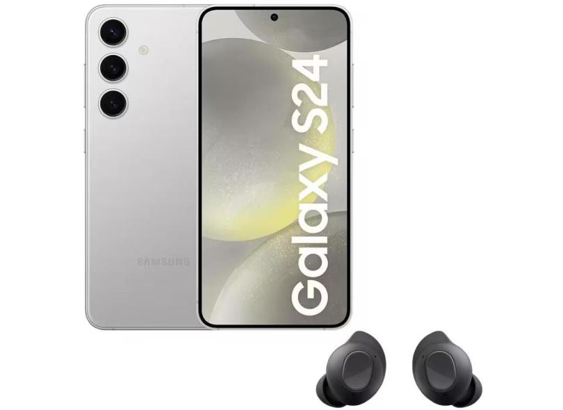 Kit Smartphone Samsung Galaxy S24 5G 256GB + Fone de Ouvido Galaxy Buds FE