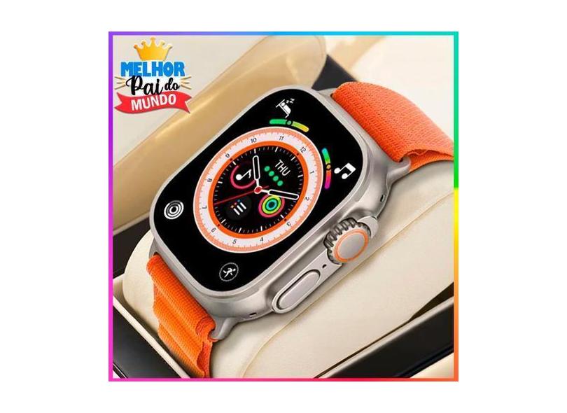 Relógio Smartwatch SE Presente para o melhor Pai Ultra 9 Max Tela Infi