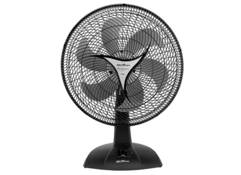 Ventilador De Mesa/Parede Britânia Mega Turbo Six 40 Cm 6 Pás 3 ...