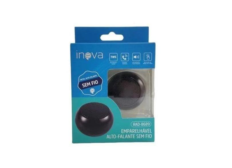 Caixa De Som Mini Speaker Bluetooth Inova