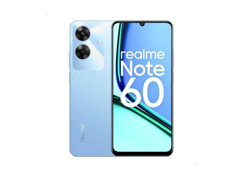 Celular Realme Note 60 Dual Sim 256 Gb 4Gb Ram Smartphone, Azul