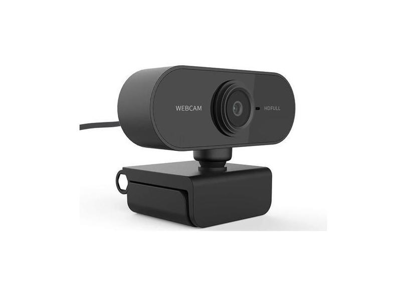 Webcam Full Hd Para Notebook E Pc Com Microfone Embutido