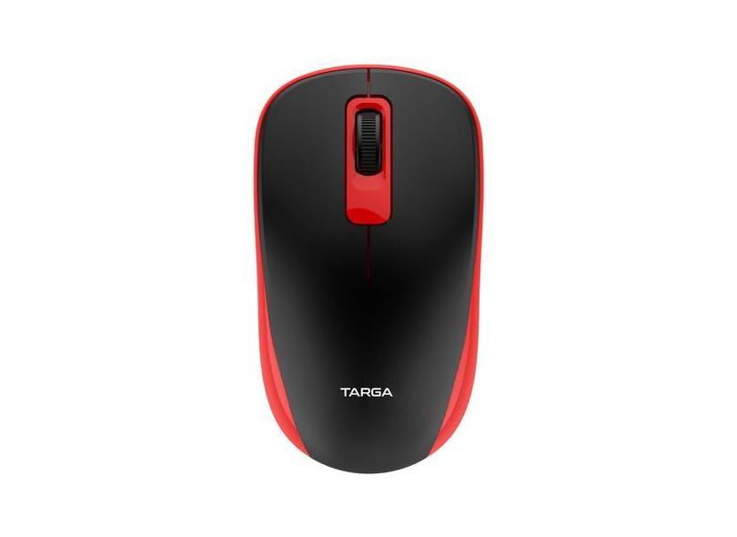 Mouse Sem Fio Vermelho Tg-M70w - Targa - Telefunkem