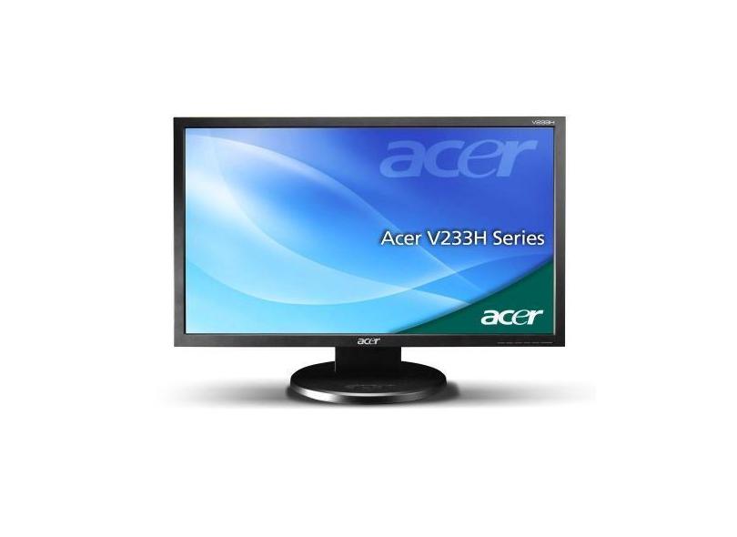Monitor de 23" Acer V233H Full HD VGA/DVI-D Bivolt