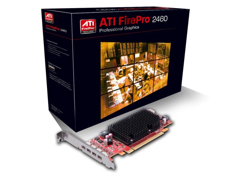 Placa de Video ATI FirePro ão possui 2460 0.5 GB DDR5 128 Bits Sapphire 31004-09-40A