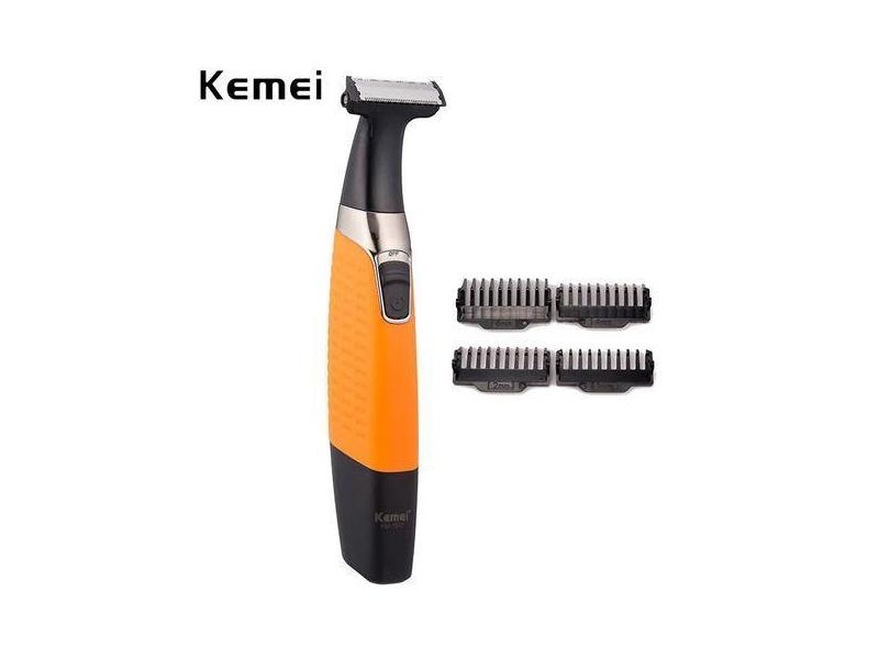 Maquina de barbear prova D'ÁGUA eyebrow trimmer kemei KM-1910 - bivolt