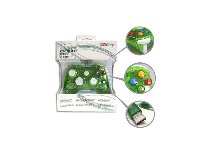 Controle Xbox 360 PC Pro50 - Argus