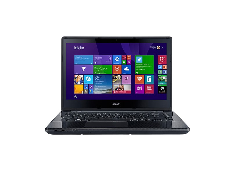 Notebook Acer Aspire E Intel Core i3 5005U 4 GB de RAM HD 500 GB LED 14 " Windows 8.1 E5-471-34W1