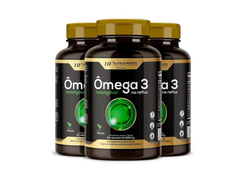 3X Previne Depressão Materna Omega 3 Mastigavel 60Caps com o Melhor