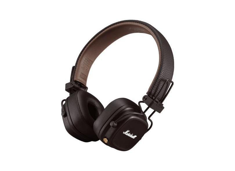 Fones De Ouvido Bluetooth Marshall Major Iv On-ear Brown Marshall