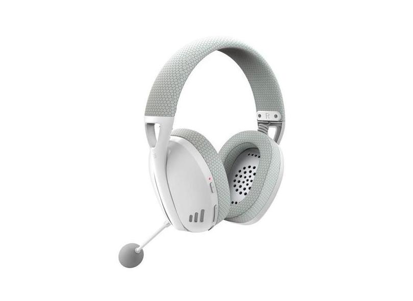 Fone USB c/Mic Redragon H848G Ire Pro Wifi Whi/GRY
