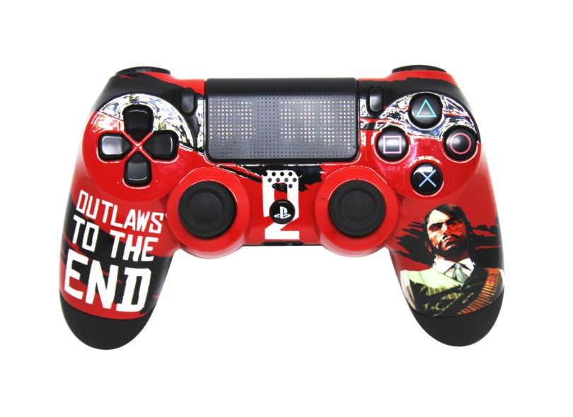 Controle PS4 sem Fio Dual Shock 4 Custom - Panther Store